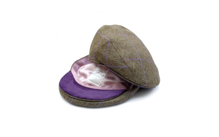 Langford Tweed Flat Cap von Tweedies