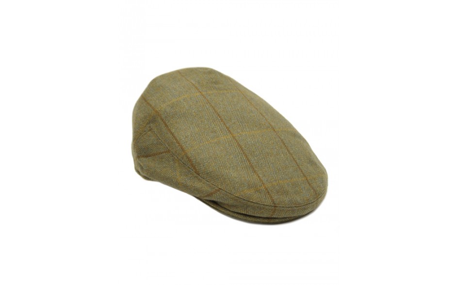 Corton Tweed Flat Cap von Tweedies